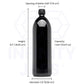 Infinity 1 Liter Glass Bottle